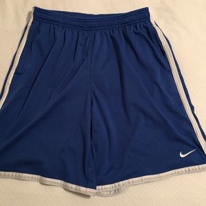 Blue Nike Dri Fit Basketball Gym Shorts NWOT